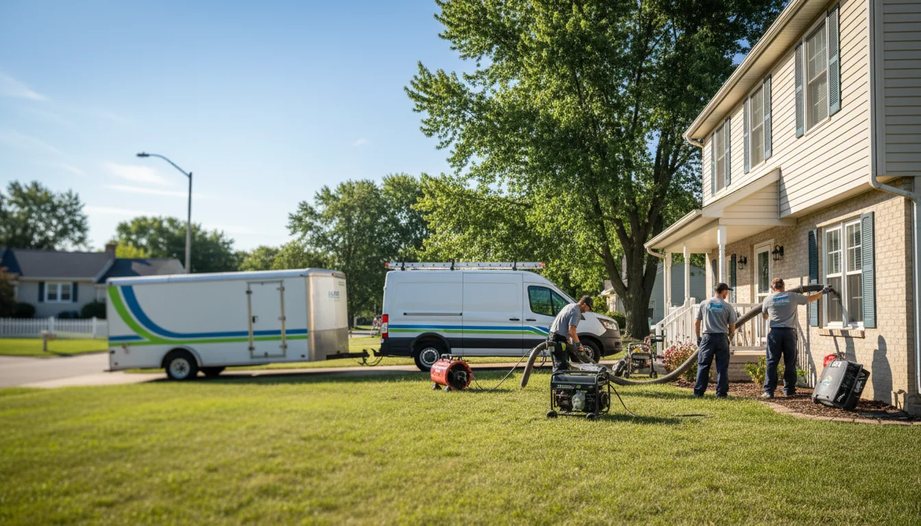 Flooded Basement Restoration And Cleanup With Repair in Quimby, IA near me